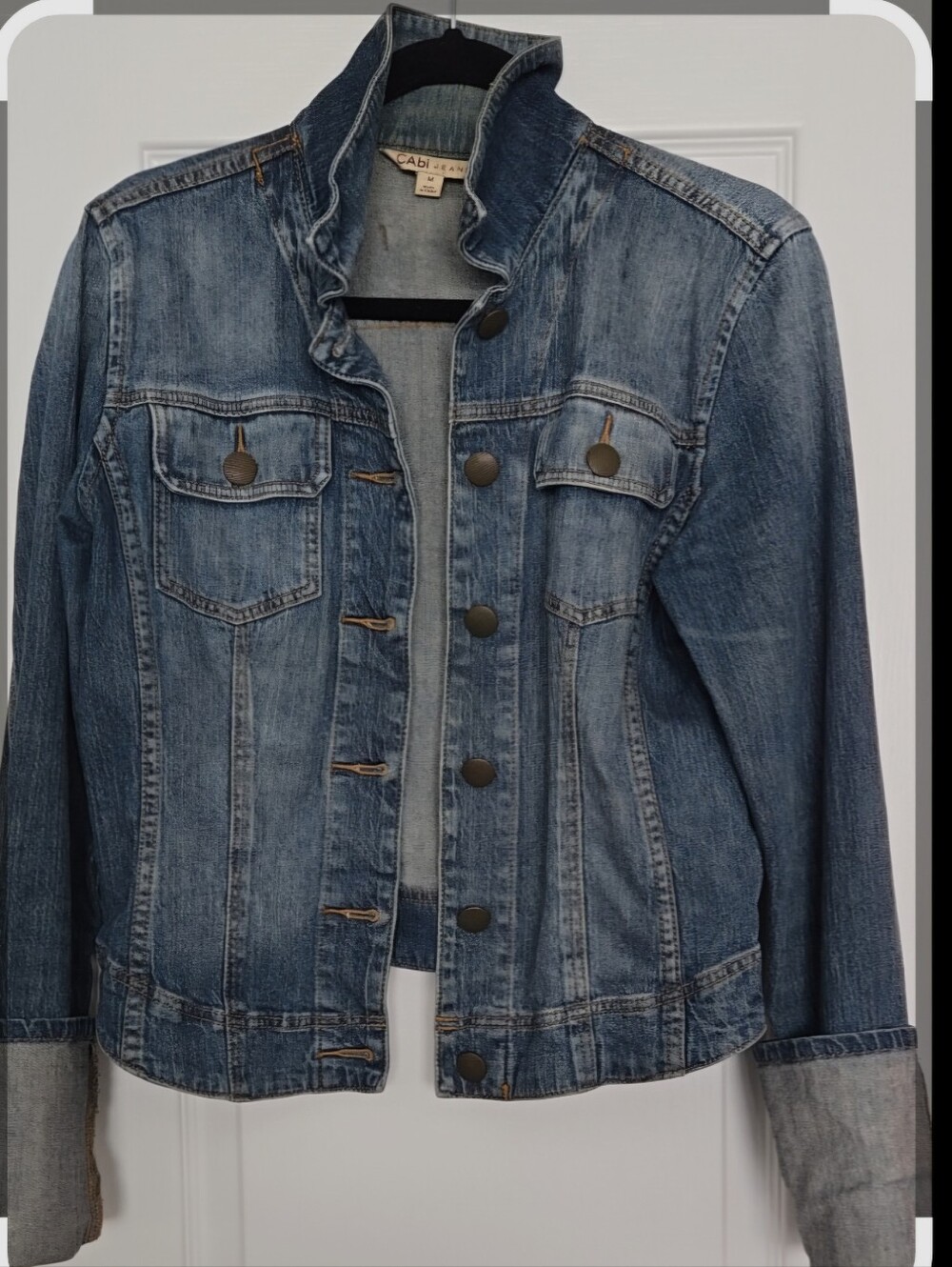 Cabi Cuffed Denim Jacket – Style 861